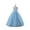 Sky Blue, variant on Girls Elegant Princess Dresses Costumes for Halloween Christmas Party Fancy Dress up