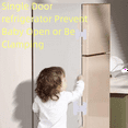 thumbnail image 5 of Fridge Lock, Refrigerator Lock for Kids, Cabinet Locks Babies, Child Drawer Locks, Freezer Door Proof 4Pcs, 5 of 7