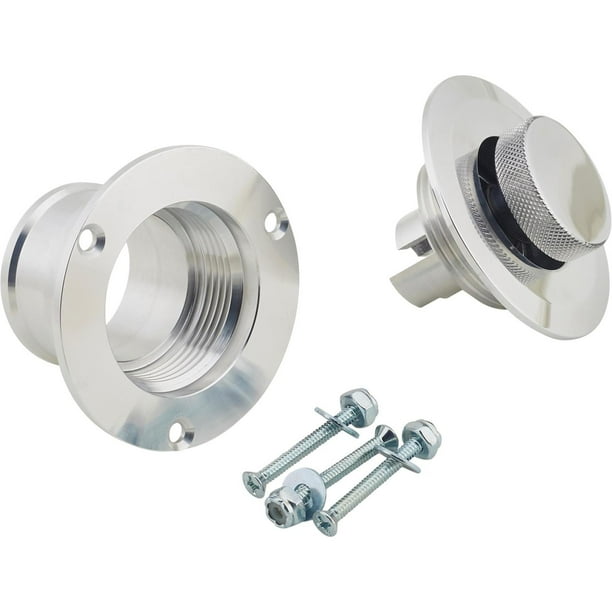 Billet Aluminum Fuel Filler Neck w/ PopUp Gas Cap