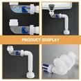 PATKAW Sink Drain Sink Easy Installation Anticlogging Device Bendable