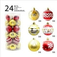 thumbnail image 1 of Ganfancp Decoración Navideña de Otoño para Techo de Hogar Luz Esmerilada Colgante Caja de Regalo Rebajas Flash Deals 24 Bolas En Un Cubo, 1 of 7
