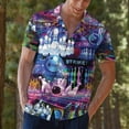thumbnail image 6 of Funny Bowling Hawaiian Shirts for Men, Bowling Short Sleeve Button Down Shirt, 6 of 7