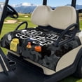 thumbnail image 3 of Pzuqiu Urban CamouflageQuilted Golf Cart Seat Covers Portable Club Car Seat Cover Protector, With Pockets Top Handle of the Bag Golf Cart Seat Cover Towel, 3 of 9