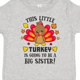 thumbnail image 4 of Inktastic This Little Turkey is Going to Be a Big Sister Girls Toddler T-Shirt, 4 of 5