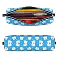 thumbnail image 2 of Honeii Cute Polar Bear Pattern Pencil Case, Pencil Pouch, Pencil Case Small, Pencil Pouch Aesthetic, PVC Pencil Pouch, Pencil Bag, Makeup Pouch, 2 of 7