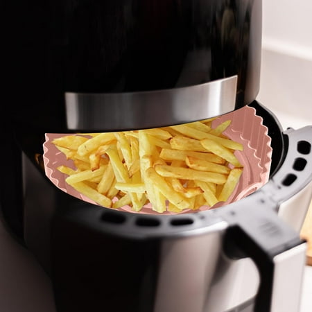 

Hesxuno Air Fryer Silicone Pot Round Liners Reusable Air Fryer Basket Liners Accessories [7.9inch] Deals of The day