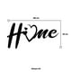 thumbnail image 3 of Vinil Decorativo Adhesivo P/Pared MarkProMX Negro Hogar 120x60cm PrevenShopMX Frase Hogar, 3 of 3