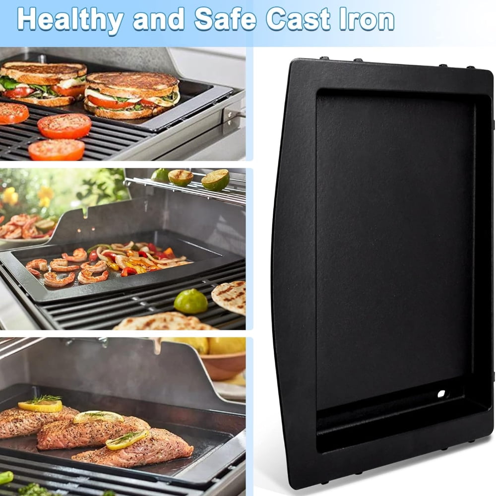 Adviace Genesis II 18.9 Inch Rectangular Cast Iron Griddle