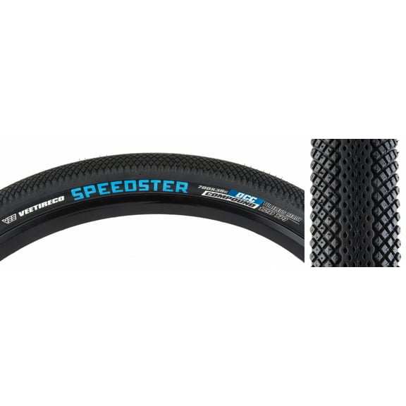 Vee Tire Co. Speedster Tire 700x35 Tubeless Blk 120tpi BProof Aramid Belt Ebike