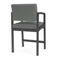 thumbnail image 5 of Lenox Steel Reception Waiting Room Hip Chair / Charcoal Steel / Light Gray, 5 of 5