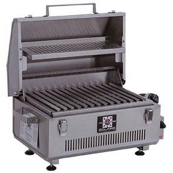 Solaire SOL-IR17BWR Portable Infrared Gas Grill With Free Carrying Bag & Warming Rack, Stainless Steel - image 4 of 6