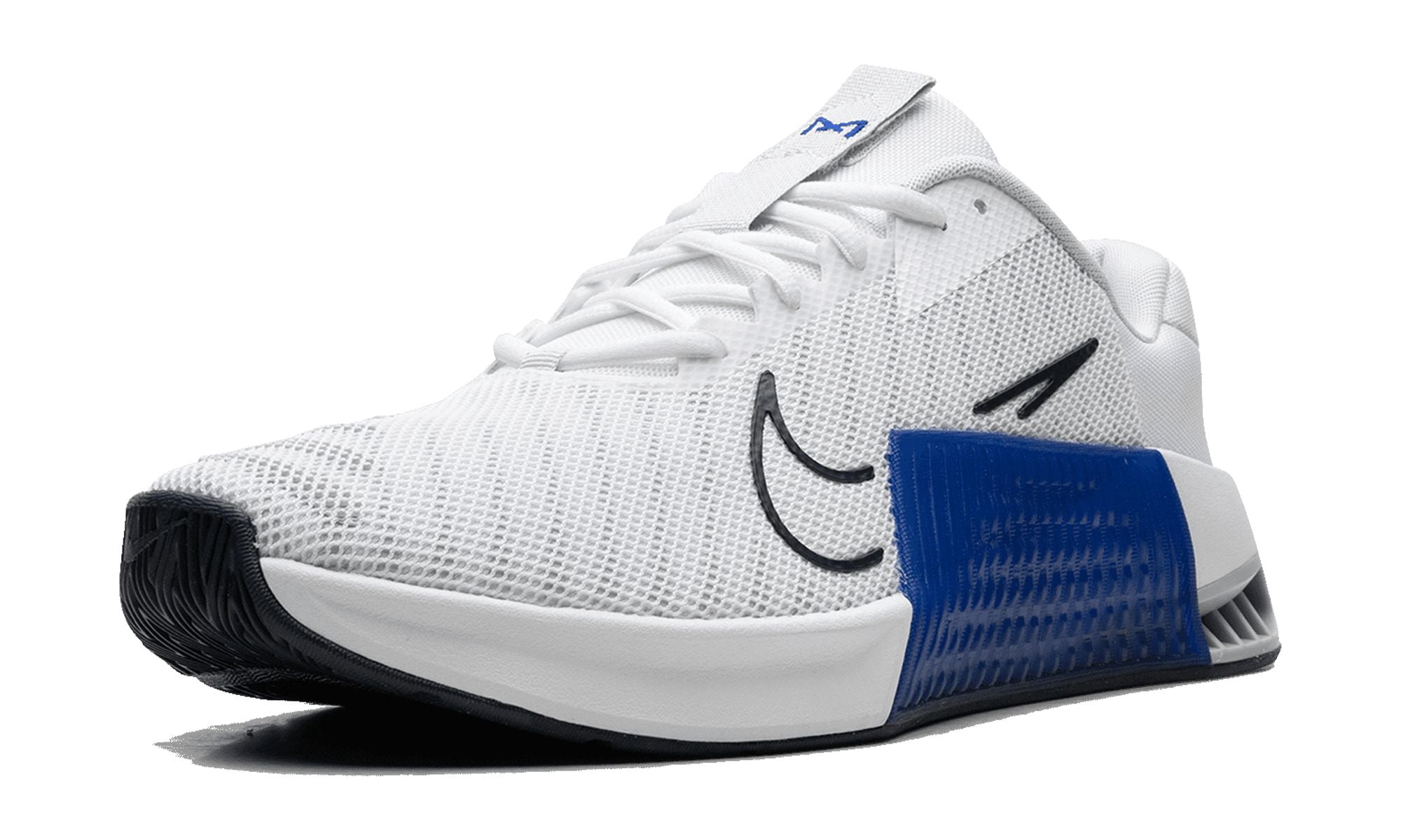 Nike Metcon 9 DZ2617-100 Mens 10.5 Training Shoes White Blue Athletic Sneakers Nike Metcon 9 White Racer Blue Men Sneakers Obsidian Pure  main image 2