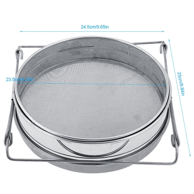 Colador de miel NikouMX de Acero inoxidable doble filtro equipo de colmenar