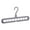 gray, variant on Chainplus Closet Hangers Organizer Space Saving Hangers Multifunctional Storage Hangers, Non-Slip Cascading Hangers, Anti-Wrinkle Clothes, Plastic Organizer Hangers (1)