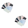 thumbnail image 3 of Sidaley Sobres en efectivo Presupuesto Hojas de dinero Pegatinas Rastreador de gastos Todo en Carpeta del planificador Bolsillos un set 2piezas, 3 of 6