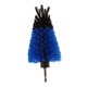 thumbnail image 1 of Accesorio de cepillo para limpieza de ruedas de coche con punta de bola de 5 pulgadas para asiento de baño Azul, 1 of 8