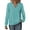Teal, variant on TEMOFON Long Sleeve Shirts for Women Crew Neck Casual Tunic Tops Lightweight Pullover for Womens Clothes Fall Tops