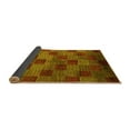 thumbnail image 2 of Ahgly Company Indoor Rectangle Oriental Yellow Modern Area Rugs, 2' x 5', 2 of 4