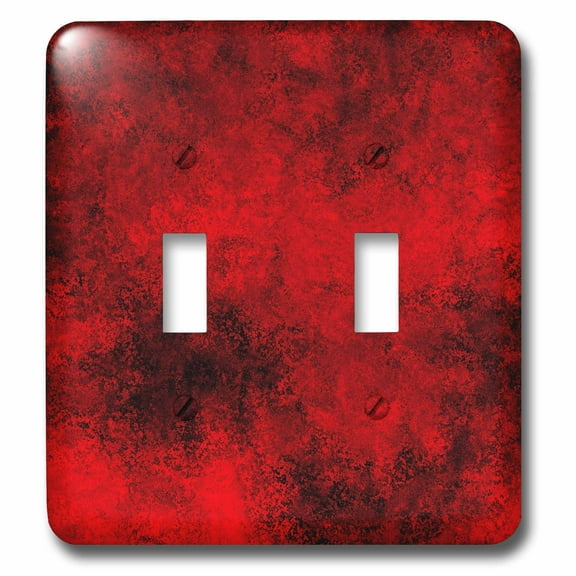 3dRose, A Beautiful Mix of Red and Black, double toggle switch