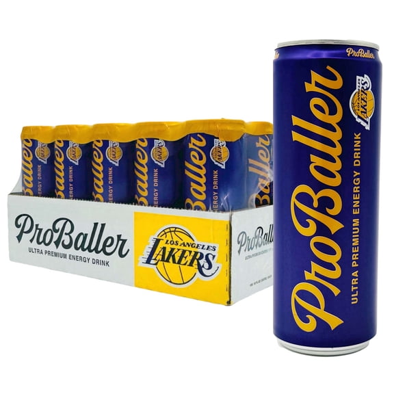 ProBaller Ultra Premium Energy Drink Los Angeles Lakers