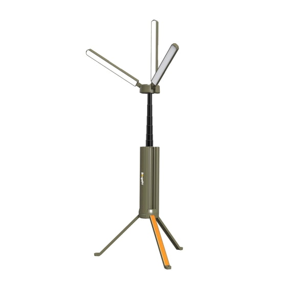Lámpara de camping BougeRV, telescópica mejorada, 15600 mAh, impermeable