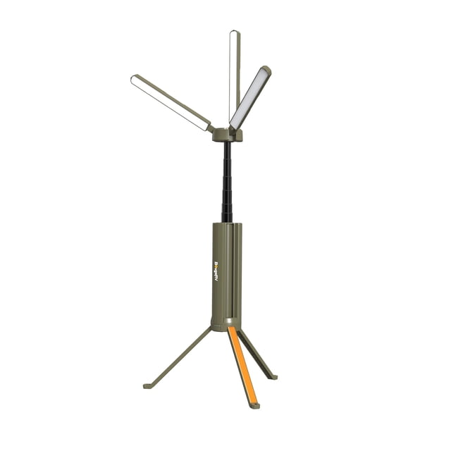 Lámpara de camping BougeRV, telescópica mejorada, 15600 mAh, impermeable