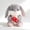 A, variant on Cute Sitting Plush Toy, Soft Stuffed Bunny With Flower Decor