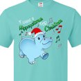 thumbnail image 4 of Inktastic I Want a Hippopotamus for Christmas Hippo in Santa Hat T-Shirt, 4 of 5