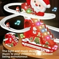 thumbnail image 4 of Yucurem Santa Climbing Toy with LED Light and Music, Christmas Musical Gingerbread Ski Slope, Christmas Roller Climbing Toys for Indoor Holiday Display, 4 of 9