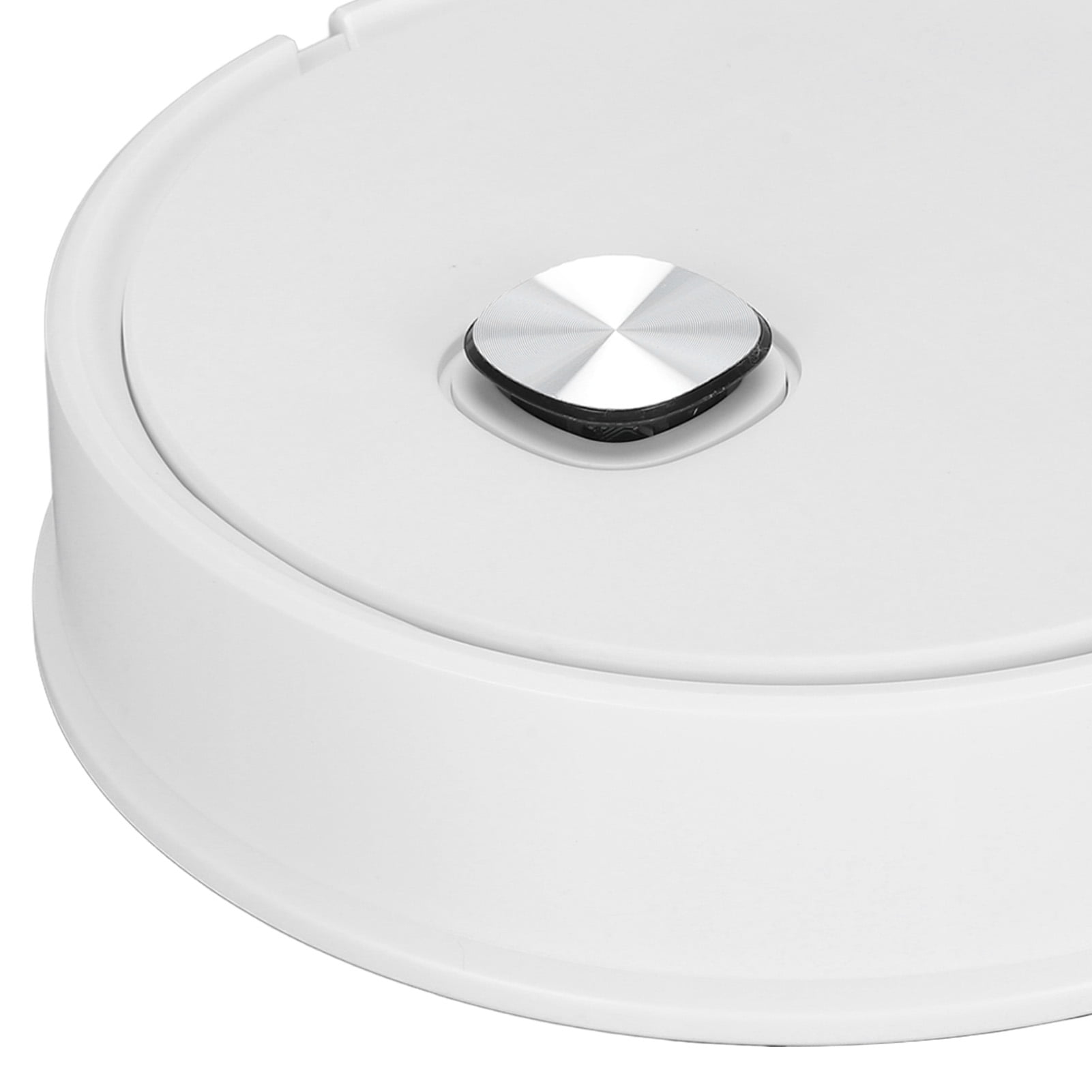 BIMZUC 3 in 1 Robot Vacuum Cleaner Anti Fall Smart Robotic Vacuum Strong Suction Obstacle Avoidance for Pet Hair Hardwood Floor Daily Cleaning (9.4x9.4 in / 24x24 cm) White