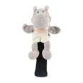 thumbnail image 1 of Sonducket Funda protectora para cabeza de palo de golf, funda protectora para cabeza de conductor de madera Golf hipopótamo gris, 1 of 1