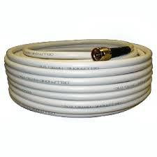- weBoost 952475 WILSON 400 ULTRA LOW-LOSS WHITE COAX CABLE, 50 OHM