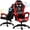 Red, variant on Ergonomic Gaming Chair, Brochao Gaming Chair with Speaker & LED Lights, Computer Racing Chair for Adults, PU Leather Office Chair with Footrest Lumbar Support Headrest, Red