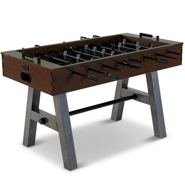 Barrington 56" Evanston Foosball Soccer Game Table, Steel Leg Design