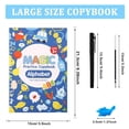 thumbnail image 2 of English Grooved Copybook Set for Kids - 4-Pack Handwriting Exercise Books, Letter Formation Practice Kit for Beginners, Home School Travel, 2 of 7