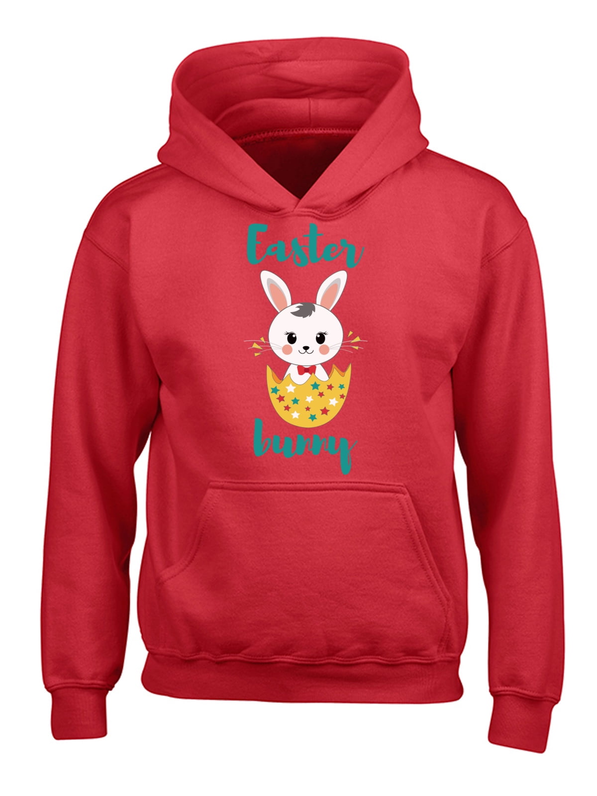 Awkward Styles Easter Party Hoodies for Kids Easter Bunny Hooded Youth