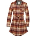 thumbnail image 5 of Legendary Whitetails Women's Open Spaces Flannel Long Sleeve Button Up Dress, 5 of 7