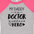 thumbnail image 4 of Inktastic My Daddy is a Doctor and a Hero Boys or Girls Baby Bodysuit, 4 of 5