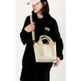 thumbnail image 3 of CoCopeaunts Tote Bag Women Canvas Satchel Bag Mini Tote Bag Shoulder Bag Crossbody Bag Storage Bag Tote Handbag Casual Hobo Bag 2022, 3 of 7
