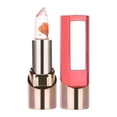 thumbnail image 1 of Bálsamo labial esencial para viajes, 1 pieza de lápiz labial Crystal Jelly Flower, lápiz labial nutritivo de larga duración que cambia de color con la temperatura, bálsamo labial transparente con gela, 1 of 2