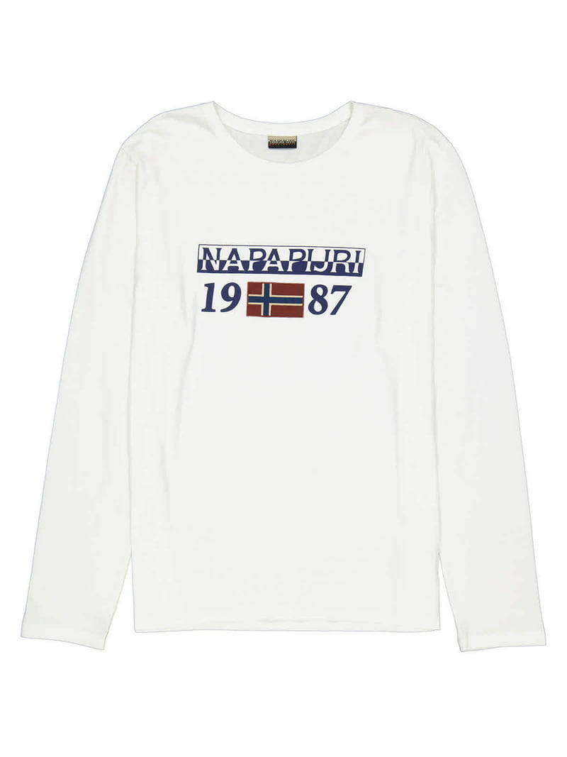 Vet prins Zachtmoedigheid Napapijri Men's Long-sleeve Solin Jersey T-shirt, Size X-Large - Walmart.com