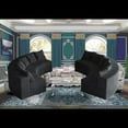 thumbnail image 4 of Plush Corduroy Curved Sectional Sofa with 8 Pillows|Modular Design for Multi-Space, 4 of 8