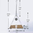 thumbnail image 4 of sruoe Bird Feeder, Hanging Bird Feeders Outdoor, Weatherproof Open Platform Bird Feeders, Decoration Wild Feeders for Outside, Garden, Patio, Yard, Deck, Plastic, 4 of 7