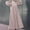 Pink, variant on TIANEK Girls Dress,Women Fashion Long Sleeve Sparkly Glitter Sequin Muslimah Ball Gown Long Dress