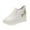 White, variant on Wyzesi Ballet Flats with Arch Support and Square Toe Outdoor Leisure Women'S Wedges Casual Sneakers Heel Slipon Breathable Fashion Shoes Women'S Casual Shoes