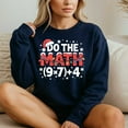 thumbnail image 4 of Christmas Do The Math Meme 67 – T-Shirt, Hoodie & Sweatshirt – Holiday Humor – Teacher Gift, 4 of 6