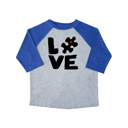 

Inktastic Autism Awareness Puzzle of Love Gift Toddler Boy or Toddler Girl T-Shirt