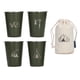 thumbnail image 1 of Juego de 4 tazas de viaje OD Green de acero inoxidable 304 de 350 ml para café, cerveza y actividades al aire libre, 1 of 8