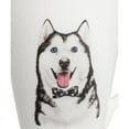 thumbnail image 5 of Pet Portrait White Porcelain Water Cup with Lid & Spoon - I Love Huskies, 5 of 7
