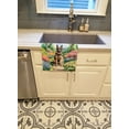 thumbnail image 2 of German Shepherd Spring Path Kitchen Towel, 2 of 6